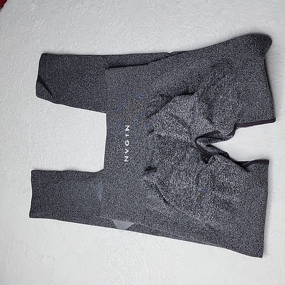 080 NWT NVGTN Black Speckled Lift Seamless Leggings Size Small - Picture 4 of 7